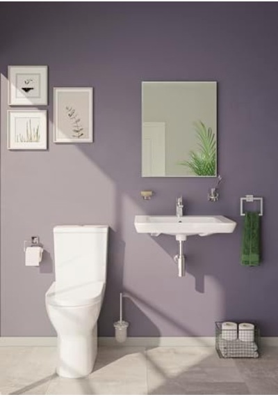 A45154 Lavabo Sifon Seti, T Tipi, Krom