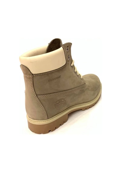 Darkwood 506 Gri Su Geçirmez Nubuk Hakiki Deri (Waterproof) Gri