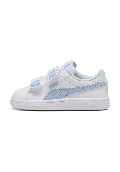Puma Smash 3.0 Badges V Inf 397287-09 Ortopedik Bebek Çocuk Spor Ayakkabı Beyaz