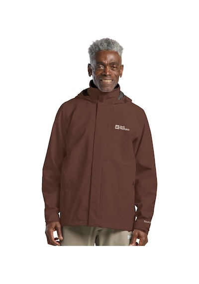Jack Wolfskin Jack Wolfskın Traıltıme 2l Jkt M Erkek Hot Choc Outdoor Ceketi A63903-d0107 Bordo