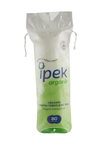 İpek Organik Makyaj Temizleme Pamuğu 80 Adet