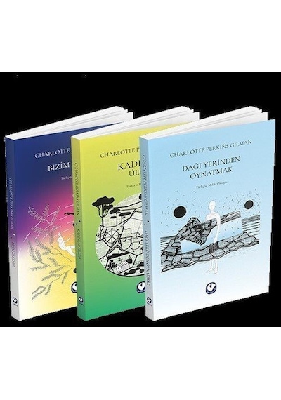 Kadınlar Ülkesi Üçlemesi Seti - 3 Kitap Takım - Charlotte Perkins Gilman - Cem Yayınevi