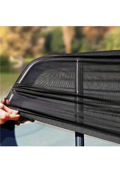 Carub Lastikli Yan Cam Güneşlik Perde Geçmeli Güneş Koruyucu 85x60cm Br4955507 1 Adet