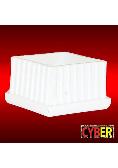 50X50 Plastik Iç Tapa Beyaz