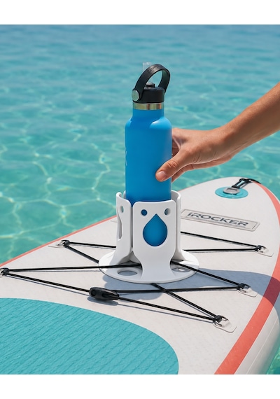 Sup Board Şişe Ve Suluk Tutucu Beyaz