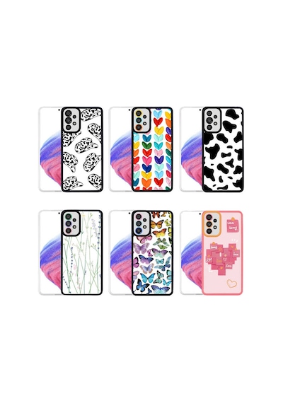 Zore Galaxy Uyumlu A13 4g Kılıf M-fit Desenli Kapak - Hat No5 Hat No5