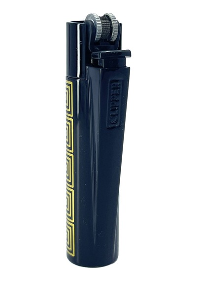 Clipper Metal Özel Elegant Serisi Çakmak - Golden Labyrinth Siyah