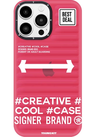 Youngkit Apple Uyumlu iPhone 12 Pro Max Kılıf YoungKit Luggage FireFly Serisi Kapak YOUNGKİT-TA86119