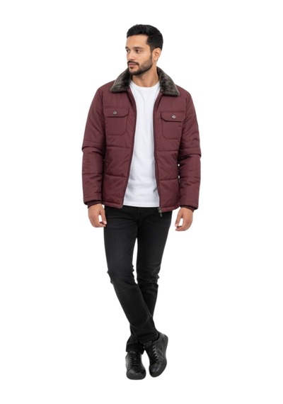 Brango Erkek Mont 80182 Bordo