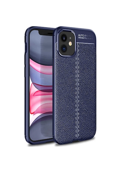 Apple Uyumlu iPhone 12 Mini Kılıf Deri Tarzı Niss Silikon Case