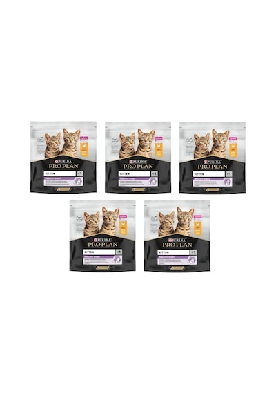 Purina Pro Plan Kitten Yavru Tavuklu Kedi Kuru Mama 400 G X 5 Adet