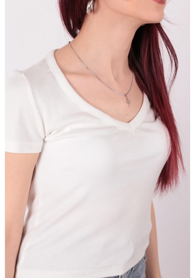 Busem S0016727 Kadın Bluz Ekru