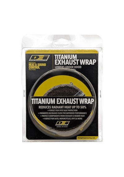 010129 Titanyum 2 "x 15' Lr Teknolojili Egzoz Isı Sarma