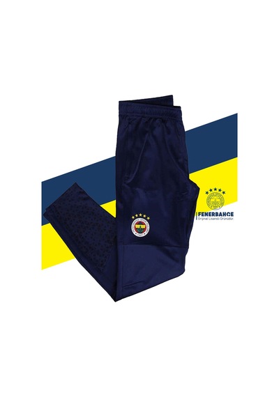 Fenerbahçe Lisanslı Rashel Kumaş Lacivert A Takım Eşofman Altı Tek Alt Lacivert