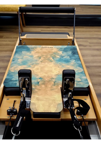 Reformer Pilates Mat ' Kaymaz' -'sage Green' Renkli