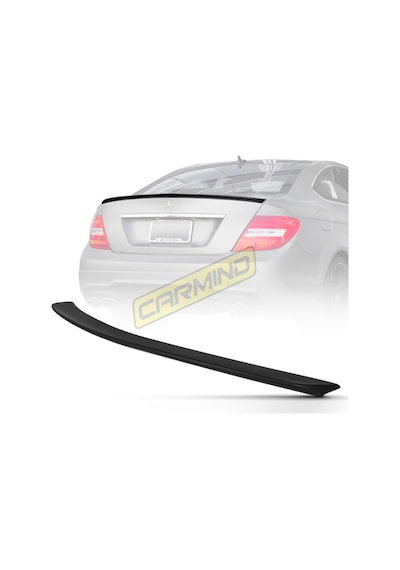 Mercedes C Serisi W204 Bagaj Üstü Piano Black Spoiler