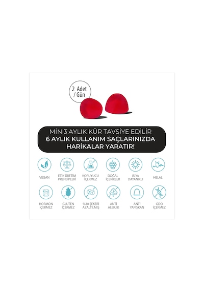 Sovital Hair Saç Vitamini 60 G