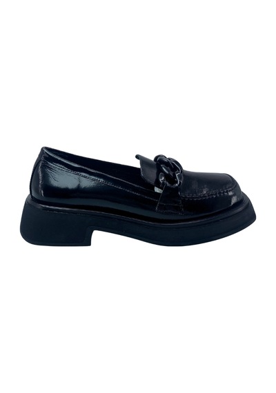 Albini 2610556r Hakiki Rugan Deri Loafer Ayakkabı Siyah