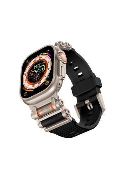 Watch Ultra Uyumlu Döner Silikon Kordon 44/45/46/49 Mm 3 Renkli