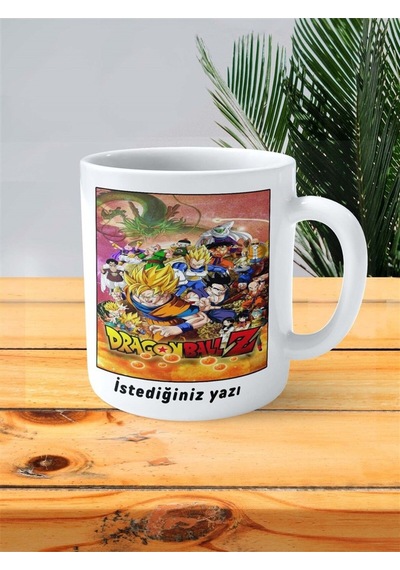 Dragon Ball Super Baskılı Kupa Bardak Kişiye Özel Model 5 Çok Renkli