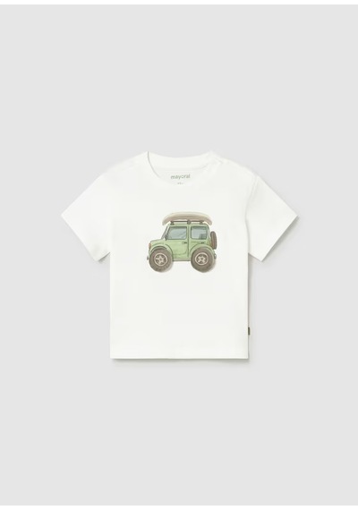 Mayoral Erkek Bebek T-shirt 1011 Krem