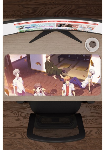 Fruits Basket Anime V5 - 70x30 Xl Gaming Kauçuk Kaymaz Taban Mouse Pad Fare Altlığı