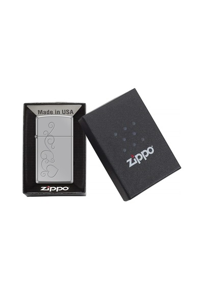 Zippo Swirly Heart Design 2 Çakmak
