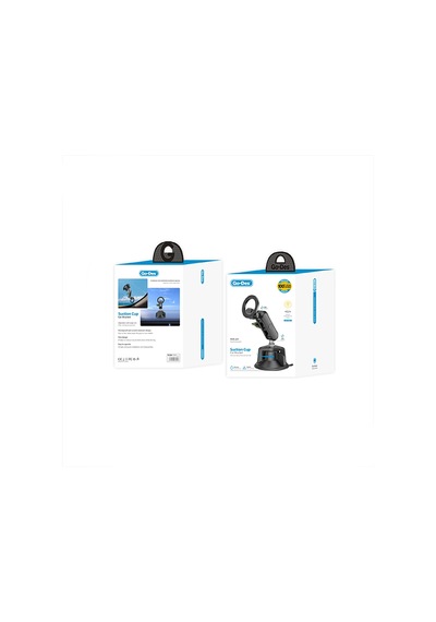 Go Des Gd-hd361 360 Derece Dönebilen Vakumlu Magnetik Araç İçi Telefon Tutucu Siyah Siyah
