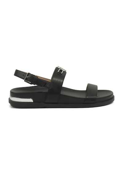 Nine West Ronı Siyah Kadın Düz Sandalet 000000000102051564