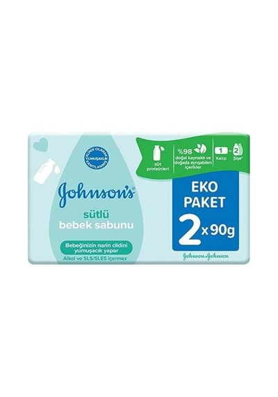 Johnson's Baby Johnson S Baby Johnsons Baby Sütlü Bebek Sabunu 2 X 90 Gr Eko Paket