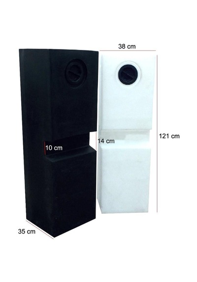 Shuıvan Karavan Su Deposu 160 Litre 121x38x35cm-391