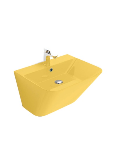 Paluci Vella Matt Hardal Sarısı Monoblock Lavabo