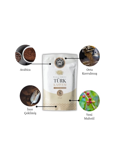 Oze Damla Sakızlı Türk Kahvesi 100 G