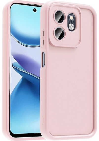 İnfinix Hot 50i Kılıf Kamera Korumalı Zore Ananas Kapak Çok Renkli