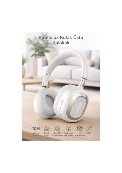 HD70 Bluetooth 5.3 Kulak Üstü Kulaklık