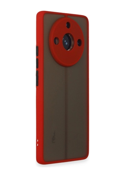 Realme 11 Pro Kılıf Montreal Silikon Kapak - Kırmızı -