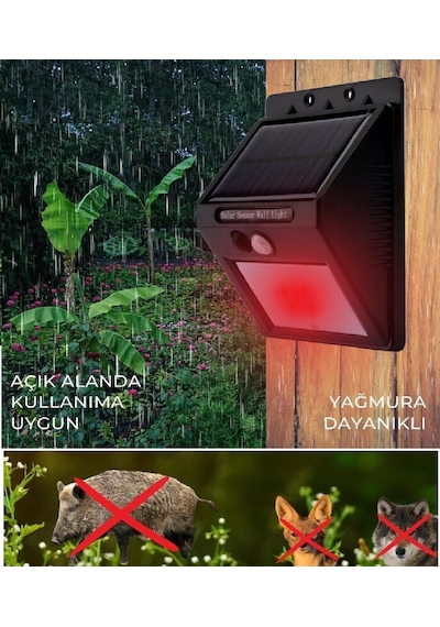 Domuz Kovucu Güneş Enerjili Domuz Ayı Kovucu Işık Domuz Lambası