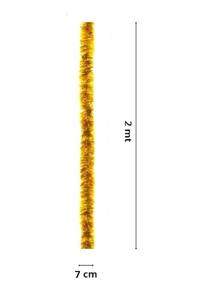Parti Boyun Simi, 7 cm x 2 mt - Altın
