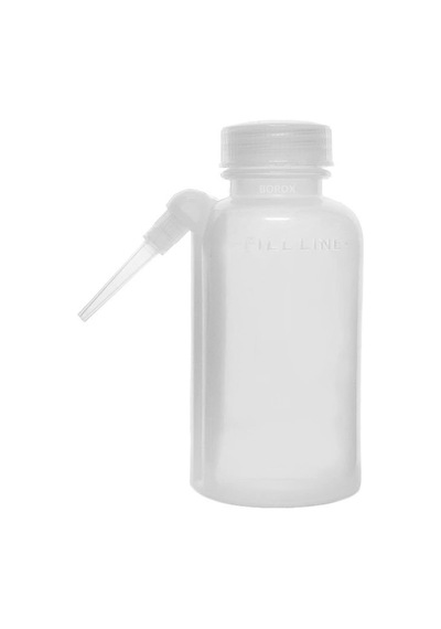 Borox Pe Plastik Piset Şeffaf İntegral Yıkama Şişesi 250 ML