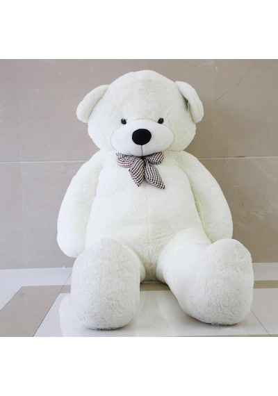 Kuki Oyuncak 150 CM Büyük Beyaz Peluş Ayı