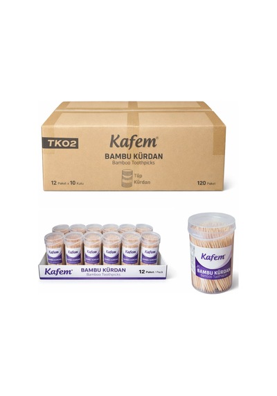 Kafem Tüp Kürdan 350 Li X 12 Paket 10 Kutu Koli