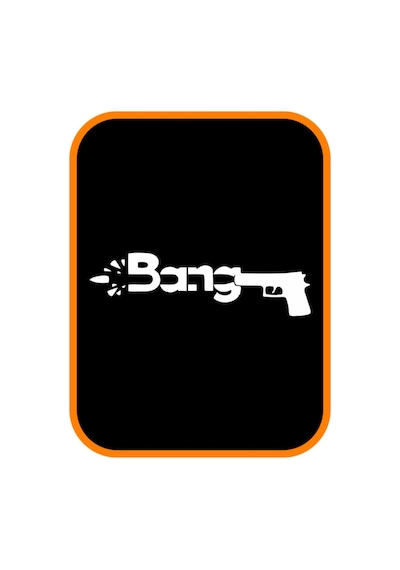 Bang Oto Sticker Motor Sticker 25x7 Cm Beyaz