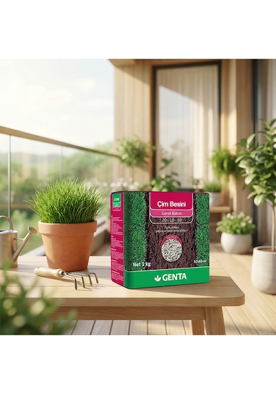 Genta Sararan Yapraklı Sıvı Bitki Besini