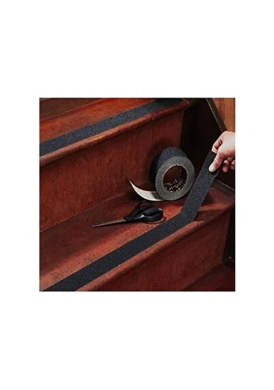 Siyah Merdiven Ve Zemin Kaydırmaz Kaymaz Bant 150mm X 25mt Bant Marketim
