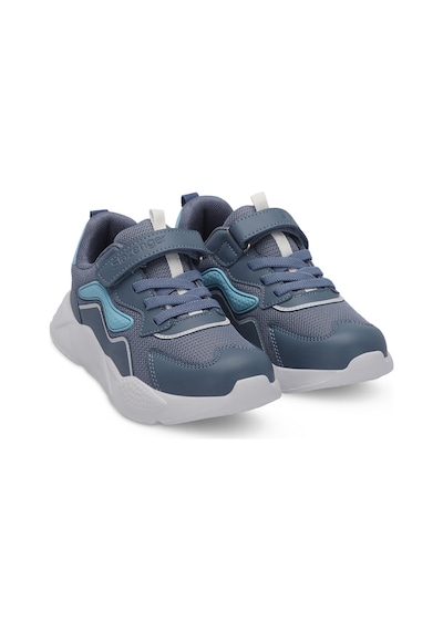 Slazenger PESO I Çocuk Cırt Cırtlı Mavi Sneaker