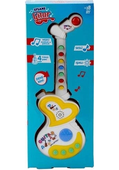 Mey İthalat Urt025-001 Türkçe Müzikli Gitar