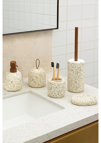 Kerry Banyo Seti 5 Parça Çok Renkli