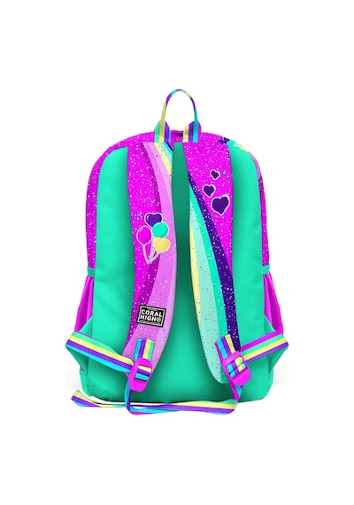 Coral High Kids Pembe Su Yeşili Unicorn Desenli 3 Lü Okul Çanta Seti Set0123758