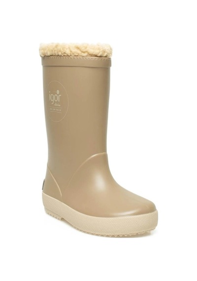 Igor W10293 Splash Dk Borreguıto Elmwood/beıge Çocuk Yağmur Çizmesi 001
