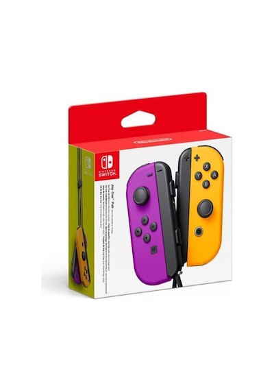 Nintendo Switch Joycon Oyun Kolu Controller Neon Purple & Orange